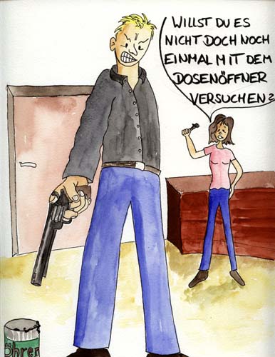 Cartoon - Der Hausmann